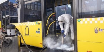 İETT Araçları Her Gün Titizlikle Temizleniyor, Yeni Misyonuna Hazırlanıyor