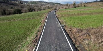 Kandıra Akçakese-Boşnaklar yolunda üstyapı tamam