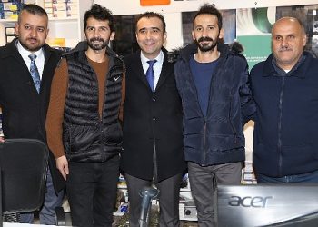 Karaman Belediye Lideri Savaş Kalaycı Sanayi Sitesini Ziyaret Etti