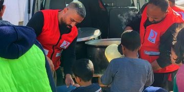 Kızılay Gazze’deki yeni aşevini Refah’ta açtı. 1000 aileye sıcak yemek