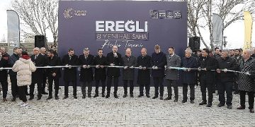 Konya Büyükşehir’in Ereğli’ye Kazandırdığı 8 Halı Sahanın Açılışı Yapıldı