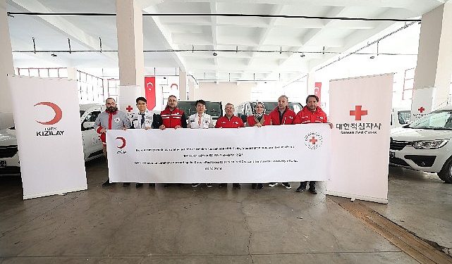 Kore Kızılhaçı’ndan Kızılay’a Büyük Dayanak