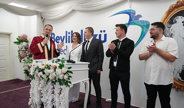 Lider Çalık’tan Sevgililer Günü’nde Evlenen Çiftlere Sürpriz