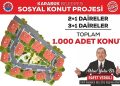 Lider Vergili’den 1.000 Adet Konut Projesi