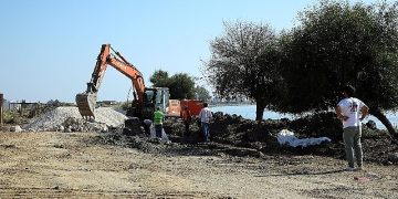 Ören Kanalizasyon Çalışmasının Yüzde 50’si Tamamlandı