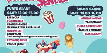 Orta tatil şenliği Gölcüklü çocuklar için başlıyor