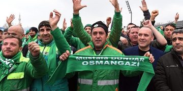 Osmangazi Belediyesi’nde işçinin yüzü gülüyor