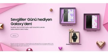 Samsung’dan Sevgililer Günü Devrine Özel Kampanya: Galaxy Ailesinden Seçili Telefonları Alanlara, Galaxy Watch4 Classic Hediye!