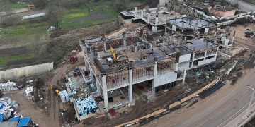 Şifa dağıtacak termal tesiste hummalı çalışma