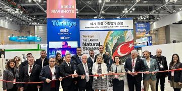 Türk doğal taşlarının Güney Kore’deki gösterisi başladı