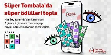Vodafone Her Şey Yanımda’da Tombala Heyecanı Başladı