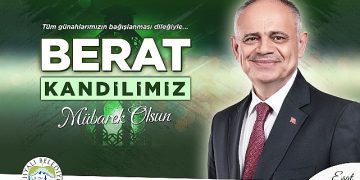 Yahyalı Belediye Lideri Esat Öztürk, Berat Kandili hasebiyle bir bildiri yayınlayarak, tüm İslam aleminin Berat Kandilini kutladı