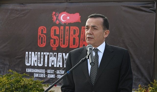 Yenişehir Belediyesi 6 Şubat’ta ömrünü yitirenler için anma programı düzenledi
