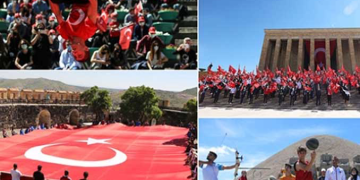 19 Mayıs coşkuyla kutlandı