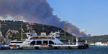 Çanakkale’de orman yangını kontrol altına alındı