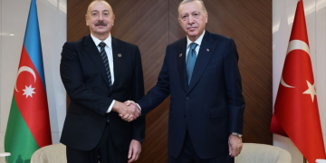 Cumhurbaşkanı Erdoğan Aliyev ile görüştü