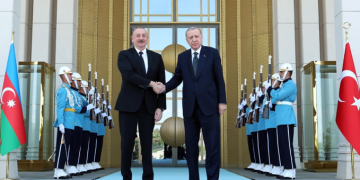 Cumhurbaşkanı Erdoğan, Aliyev ile görüştü