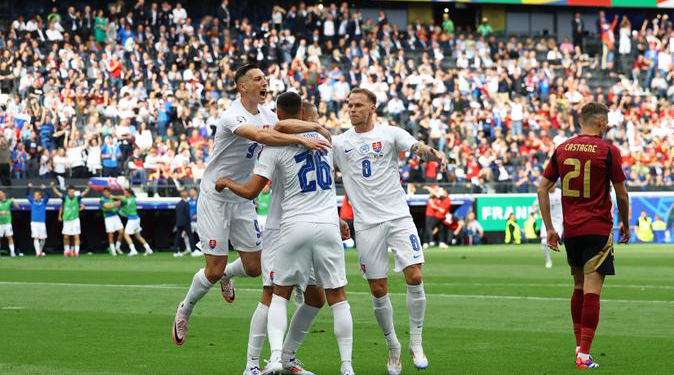 EURO 2024’te ilk sürpriz Slovakya’dan geldi