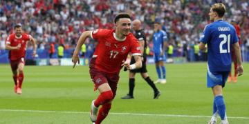 EURO 2024’te ilk çeyrek finalist İsviçre