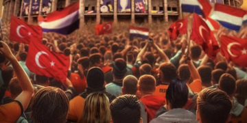 Karşılaşma öncesi Hollanda ve Türkiye’den dostluk paylaşımı