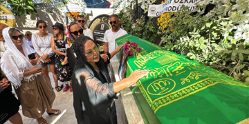 Safiye Soyman’ın oğlu Bodrum’da toprağa verildi