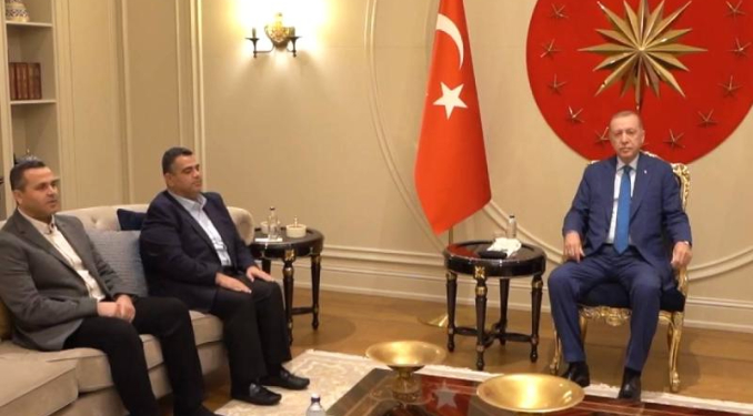 Cumhurbaşkanı Erdoğan, İsmail Haniye’nin oğulları ile görüştü