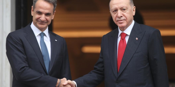 Cumhurbaşkanı Erdoğan ABD’de Miçotakis ile görüştü