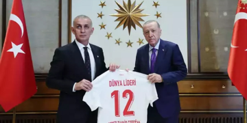Erdoğan, TFF heyetini kabul etti