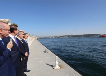 Dolmabahçe’den Oruç Reis’e uğurlama