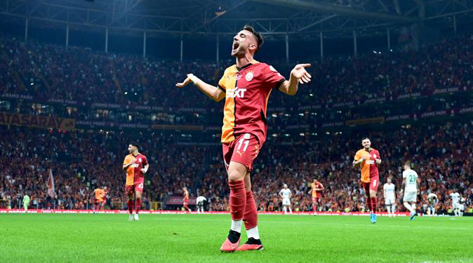 Galatasaray tek golle kazandı