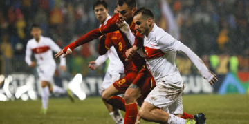 A Milliler, Karadağ deplasmanında mağlup oldu