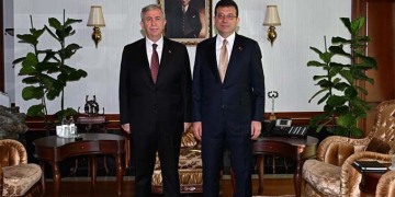 Ekrem İmamoğlu’ndan Mansur Yavaş’a ziyaret