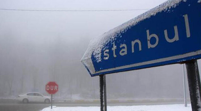 Megakent’e önce lodos ardından kar geliyor