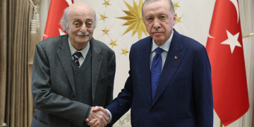 Cumhurbaşkanı Erdoğan Dürzi lider Canbolat’ı kabul etti