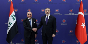 Fidan, Iraklı mevkidaşıyla görüştü