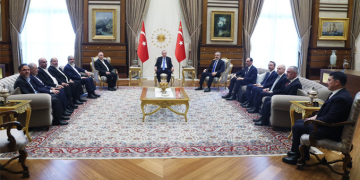 Cumhurbaşkanı Erdoğan, Hamas heyetiyle görüştü