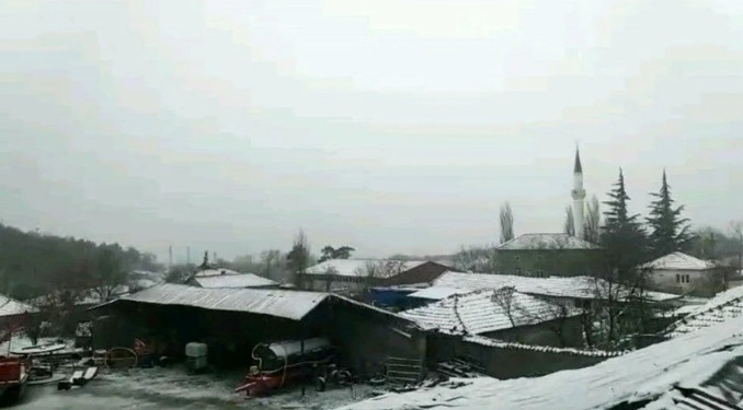 Edirne’de eğitime kar molası