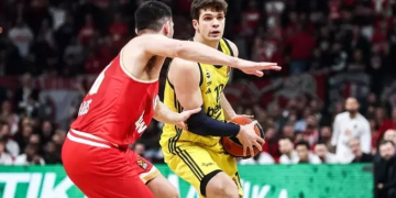 Olympiakos’da Fenerbahçe Beko’yu durduramadı: 77-87