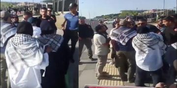 Cumhurbaşkanlığı Külliyesi önünde 5 kişi gözaltına alındı