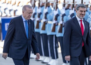 Gürcistan liderine Beştepe’de karşılama