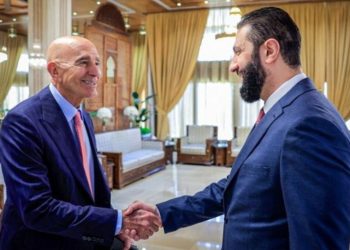 Şara, ABD’nin Suriye Özel Temsilcisi Barrack ile görüştü