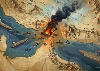 Petrol tankerleri yanarken ABD donanması bekledi